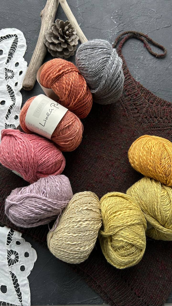 Описание майки из Tussah Tweed Пригрелись мы на солнышке и сразу вспомнили об описании майки из Tussah Tweed, Terra и Pi
