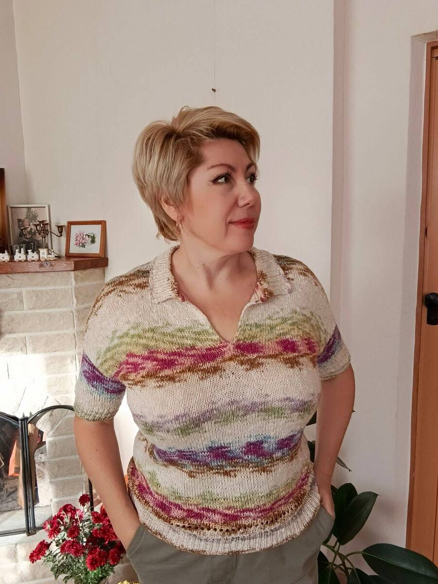 А недавно фото поло прислала Наталья