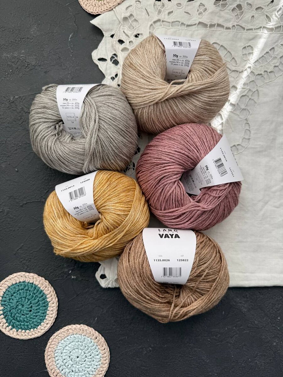 Еще одна интересная новинка - Lang Yarns Vaya