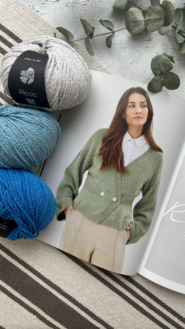 Листаем новый журнал Lana Grossa Lookbook N16 28 лаконичных моделей на весну и лето. Пряжа в нашей подборке: Lana Gross
