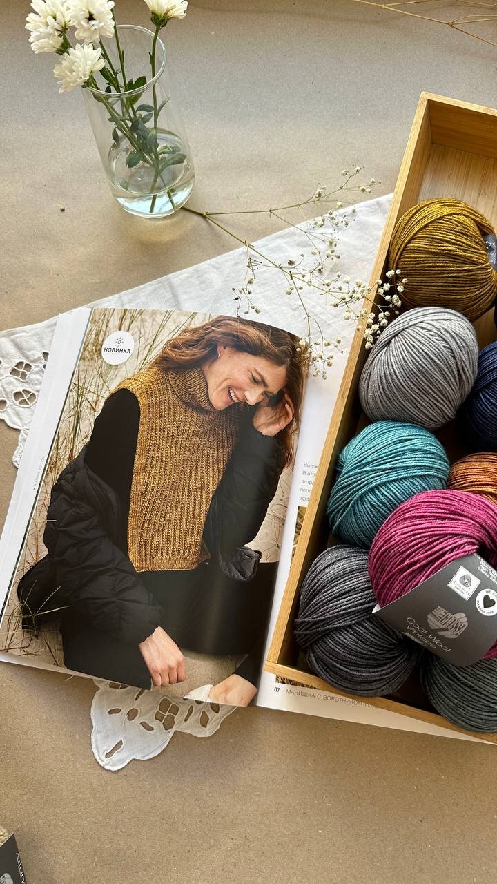 Каждый журнал - новая порция вдохновения. Сегодня листаем Merino edition Lana grossa n03. Журнал полностью посвящен мери