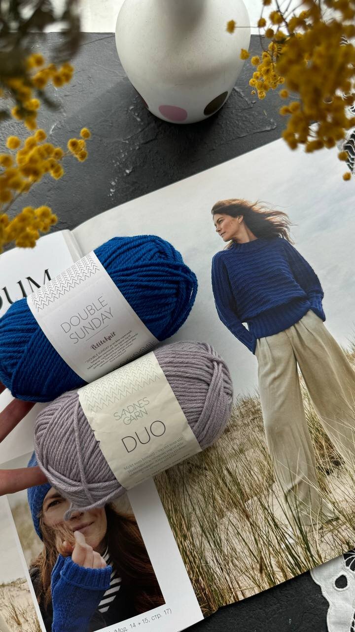 В свое время упустили из вида журнал Lana Grossa Merino Edition N03 и не сделали полноценный обзор с подбором пряжи. Исп
