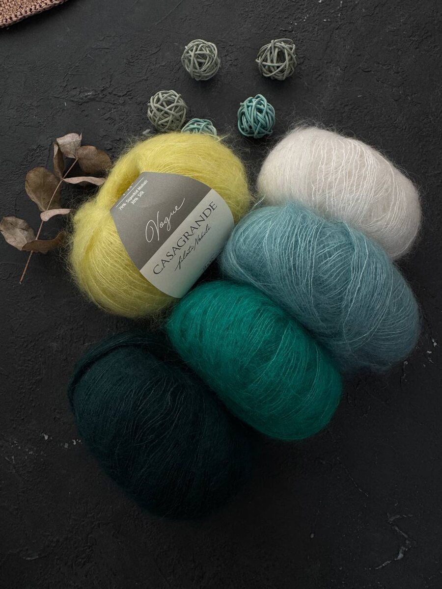 Silk mohair Infinity - мохер на шелке с самой широкой цветовой палитрой, способной удовлетворить любой запрос