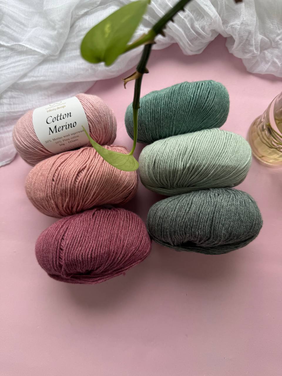 Розовые грезы или новый кардиган из Cotton Merino.