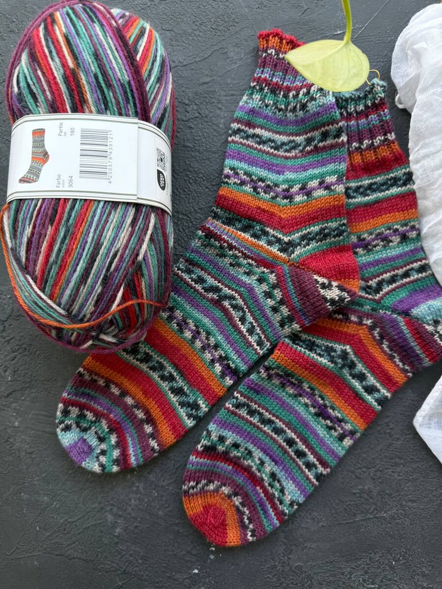 Такая красивая пряжа Rellana Flotte Socke Legato