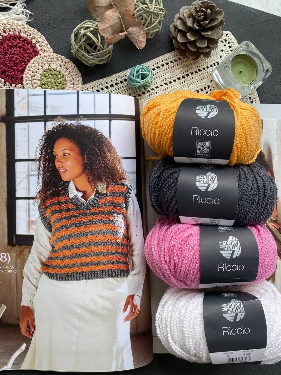 На скидках обнаружили вот такой прекрасный журнал Katia Essentials