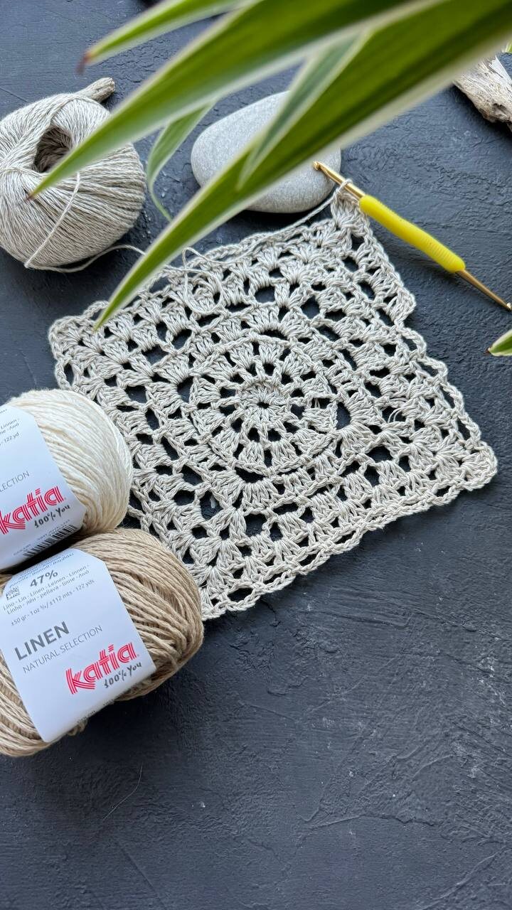 Доброго утра! Помните, неделю назад у нас приехала новенькая пряжа Linen от Katia? Рассказываем подробнее. Состав замеча
