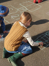 СижуВяжу Описание жилет Noa 