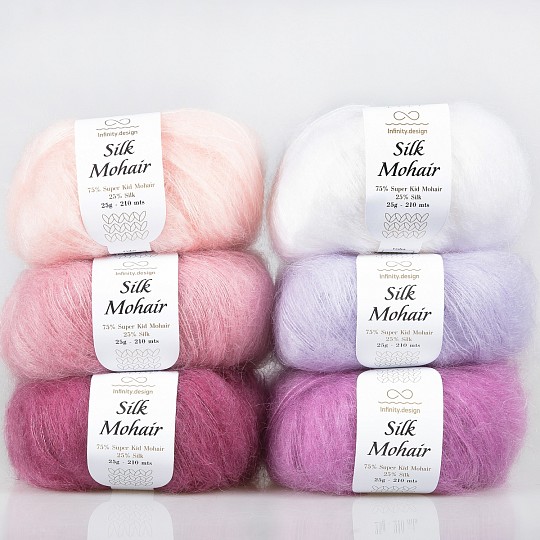 Infinity Design Silk Mohair