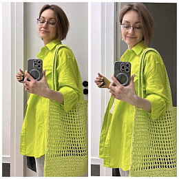 Описание по вязанию авоськи