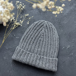 СижуВяжу Описание шапка из Cash Tweed