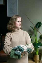 Книга Вяжем НОСКИ снизу вверх. С автографом Автора | Анна Журавлёва