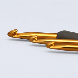 Tulip Набор крючков ETIMO Black/Silver. 8 шт Магазин пряжи и инструментов для вязания СижуВяжу.рф