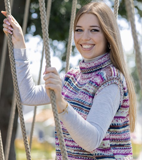 Rellana Flotte Socke Happy Birthday 8ply