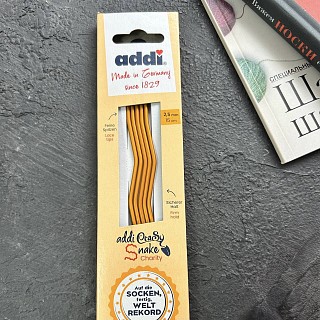 Addi addiCraSySnake Orange Чулочные спицы 15 см Алюминий