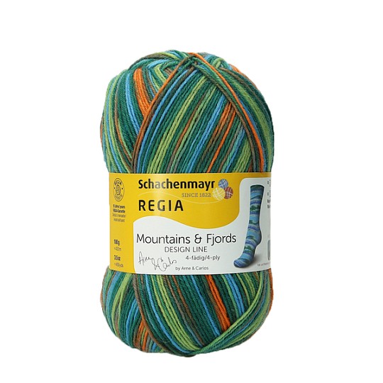 Regia Mountains & Fjord Design Line by Arne&Carlos 4-ply 100 г
