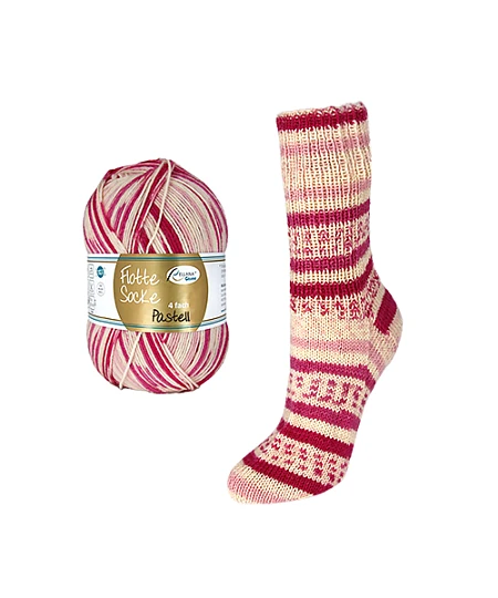 Rellana Flotte Socke Pastell 4ply