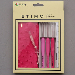 Tulip Набор крючков ETIMO Rose 3 шт Магазин пряжи и инструментов для вязания СижуВяжу.рф