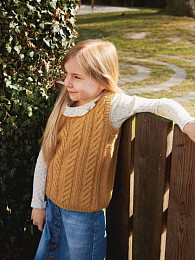 СижуВяжу Описание жилет Noa 