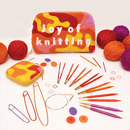 KnitPro Набор съёмных спиц Joy of knitting. 13 см. 7 пар Магазин пряжи и инструментов для вязания СижуВяжу.рф