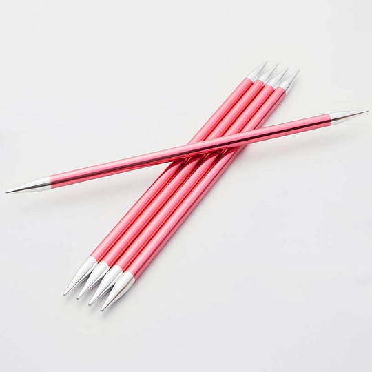 KnitPro Zing Чулочные спицы 15 см Алюминий