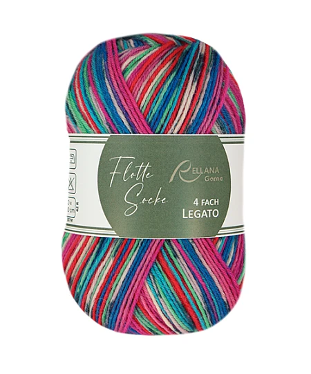 Rellana Flotte Socke Legato 4 ply