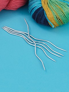 addiCraSySnake Lace Чулочные спицы 15 см Алюминий