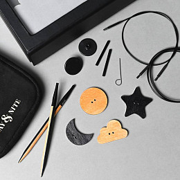 KnitPro Набор съёмных спиц Day&Night. 12,5 см. 8 пар Магазин пряжи и инструментов для вязания СижуВяжу.рф