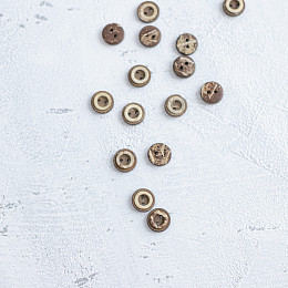 Пуговица Кокос с ободком ⌀ 13 мм (35426)
