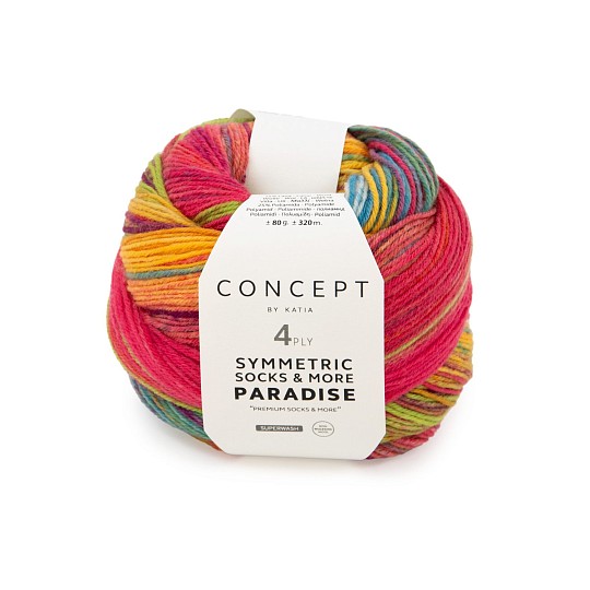 Concept by Katia PARADISE Symmetric socks & More