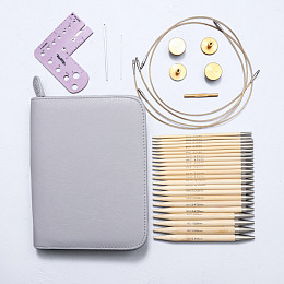 Tulip Набор съёмных спиц. CarryC Long 12 см. 11 пар Магазин пряжи и инструментов для вязания СижуВяжу.рф