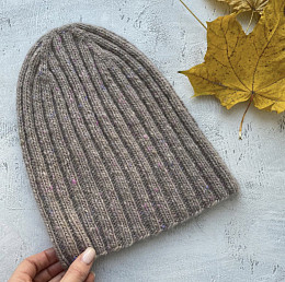 СижуВяжу Описание шапка из Cash Tweed СижуВяжу Описание шапка из Cash Tweed
