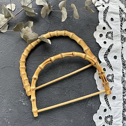 Ручка для сумки, 13,2х20,3 см, Бамбук