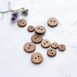 Handmade Пуговица Дуб ⌀ 15 мм