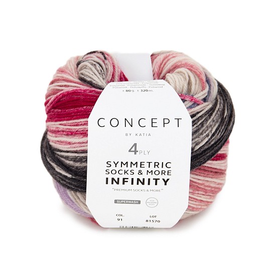 Concept by Katia INFINITY Symmetric socks & More