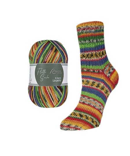 Rellana Flotte Socke Legato 4 ply