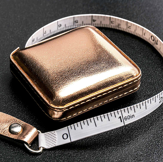 Hemline Сантиметр-рулетка "Rose Gold" 150 см
