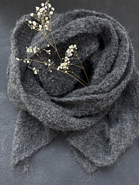 СижуВяжу Описание шарф с кончиками