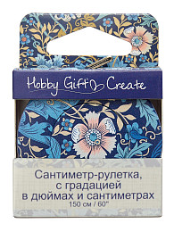 Hemline Сантиметр-рулетка "Цветок" 150 см