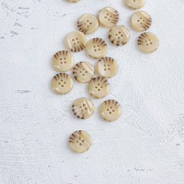 Пуговица Белый тигр ⌀ 18 мм