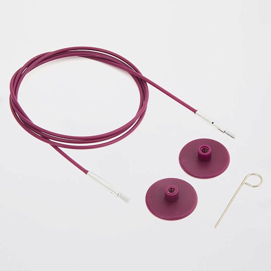 KnitPro Леска/кабель Swivel Stainless Steel Cable  (для спиц от 3 мм)