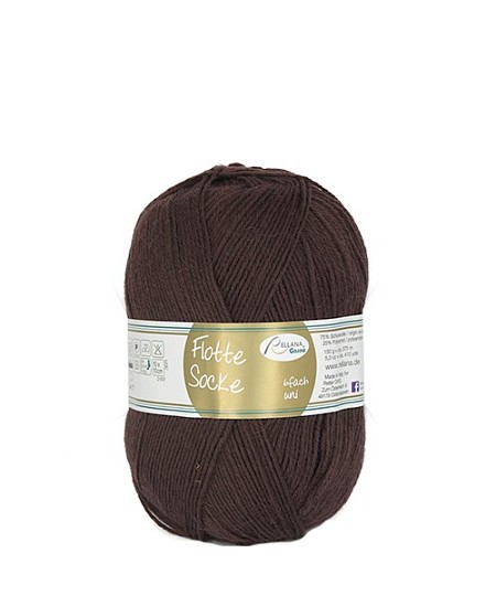 Rellana Flotte Socke Uni 6 ply