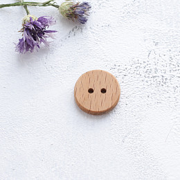 Handmade Пуговица Бук ⌀ 23 мм
