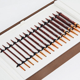 KnitPro Набор съёмных спиц Symfonie Rose Delux. 12,5 см Магазин пряжи и инструментов для вязания СижуВяжу.рф