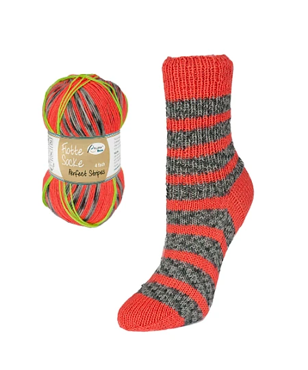 Rellana Flotte Socke Perfect Stripes 4ply