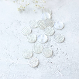 Пуговица Шанель, на ножке ⌀ 23 мм (0122ПП)