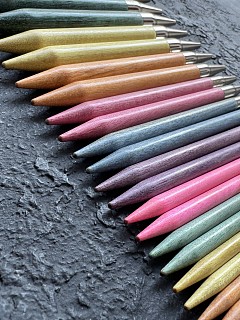Lykke Colour Съёмные спицы 11,5 см Дерево