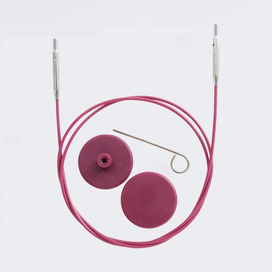 KnitPro Леска/кабель Swivel Stainless Steel Cable (для спиц от 3 мм)