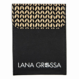 Lana Grossa Набор съёмных спиц 4 пары Радуга Дерево Черный чехол Магазин пряжи и инструментов для вязания СижуВяжу.рф