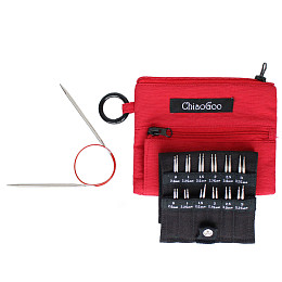 ChiaoGoo Набор съёмных спиц TWIST RedLace Mini Set 5+8 см Металл ChiaoGoo Набор съёмных спиц TWIST RedLace Mini Set 5+8 см Металл Магазин пряжи и инструментов для вязания СижуВяжу.рф